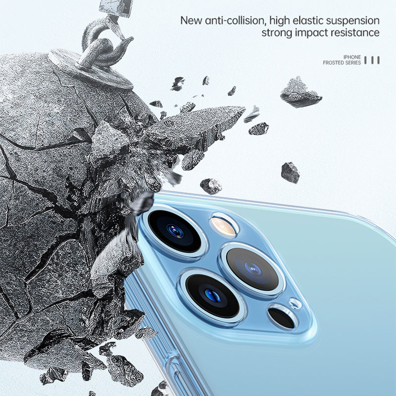 SULADA Matte Surface Clear Premium TPU Phone Case Cover Protector for iPhone 13 Pro Max 6.7 inch
