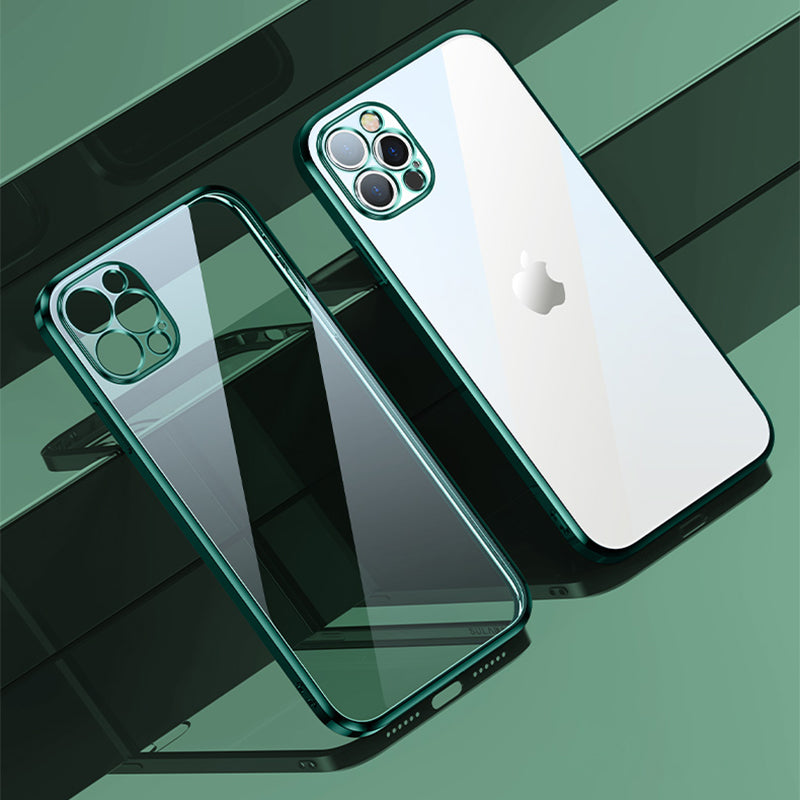 SULADA Full Protective Colorful Dazzling Electroplating Back Cover Shell for iPhone 13 Pro 6.1 inch