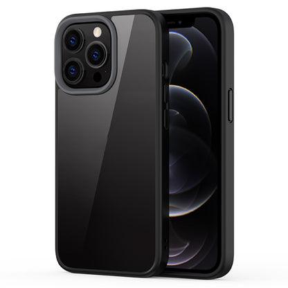 Scratch Resistant PC+TPU Hybrid Case Mobile Phone Back Cover Shell for iPhone 13 Pro Max 6.7 inch