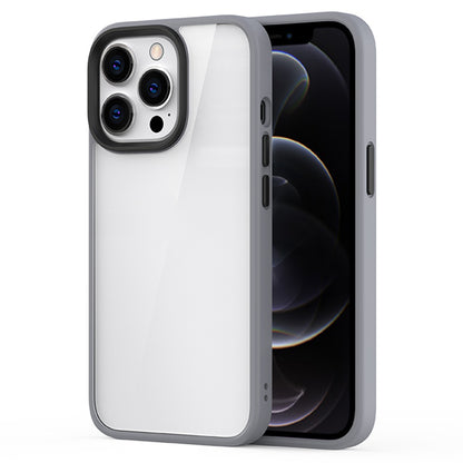 Scratch Resistant PC+TPU Hybrid Case Mobile Phone Back Cover Shell for iPhone 13 Pro Max 6.7 inch