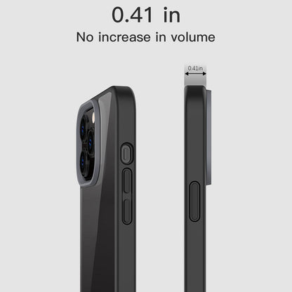 Scratch Resistant PC+TPU Hybrid Case Mobile Phone Back Cover Shell for iPhone 13 Pro Max 6.7 inch