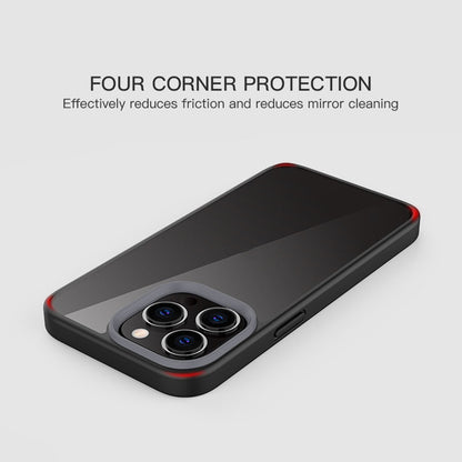 Scratch Resistant PC+TPU Hybrid Case Mobile Phone Back Cover Shell for iPhone 13 Pro Max 6.7 inch