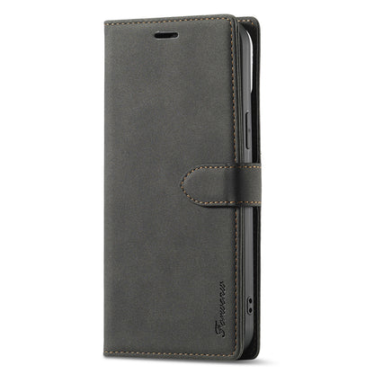 FORWENW F1 Series Leather Mobile Phone Cover Case Shell with Wallet Stand for iPhone 13 Pro Max 6.7 inch