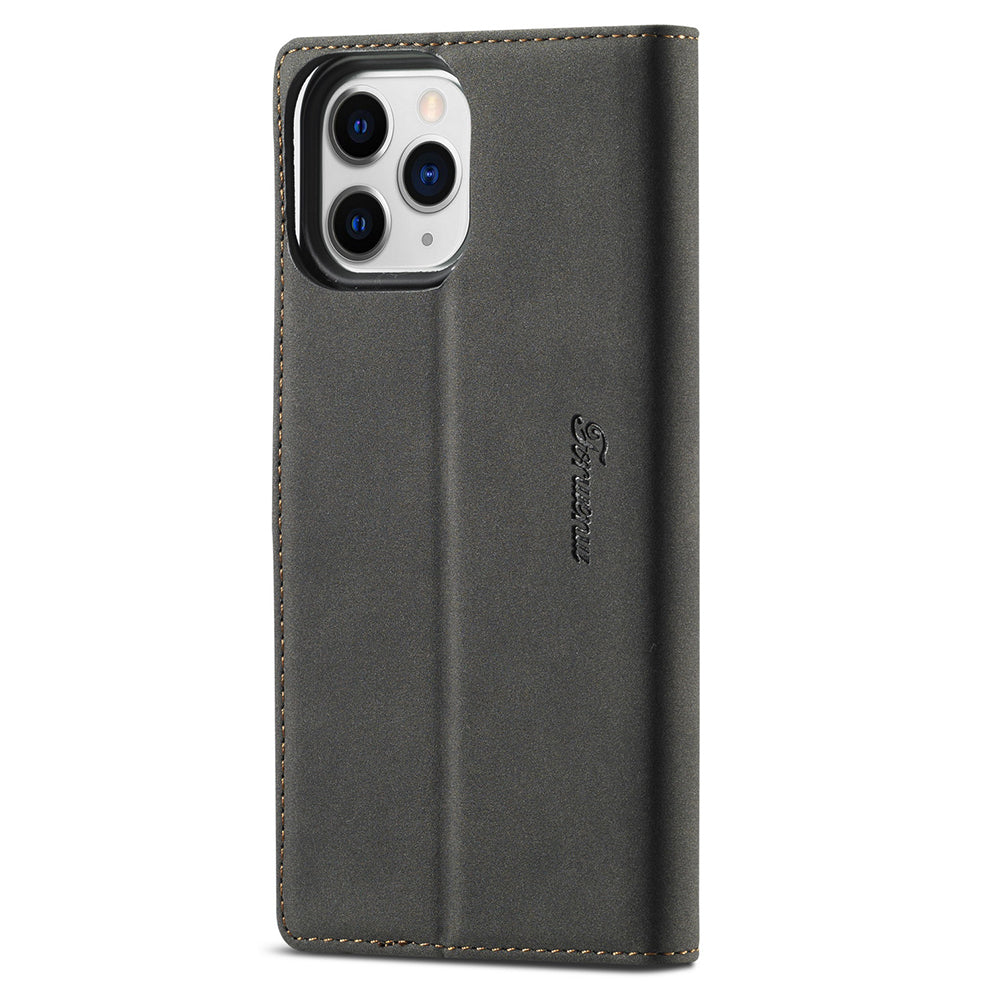 FORWENW F1 Series Leather Mobile Phone Cover Case Shell with Wallet Stand for iPhone 13 Pro Max 6.7 inch