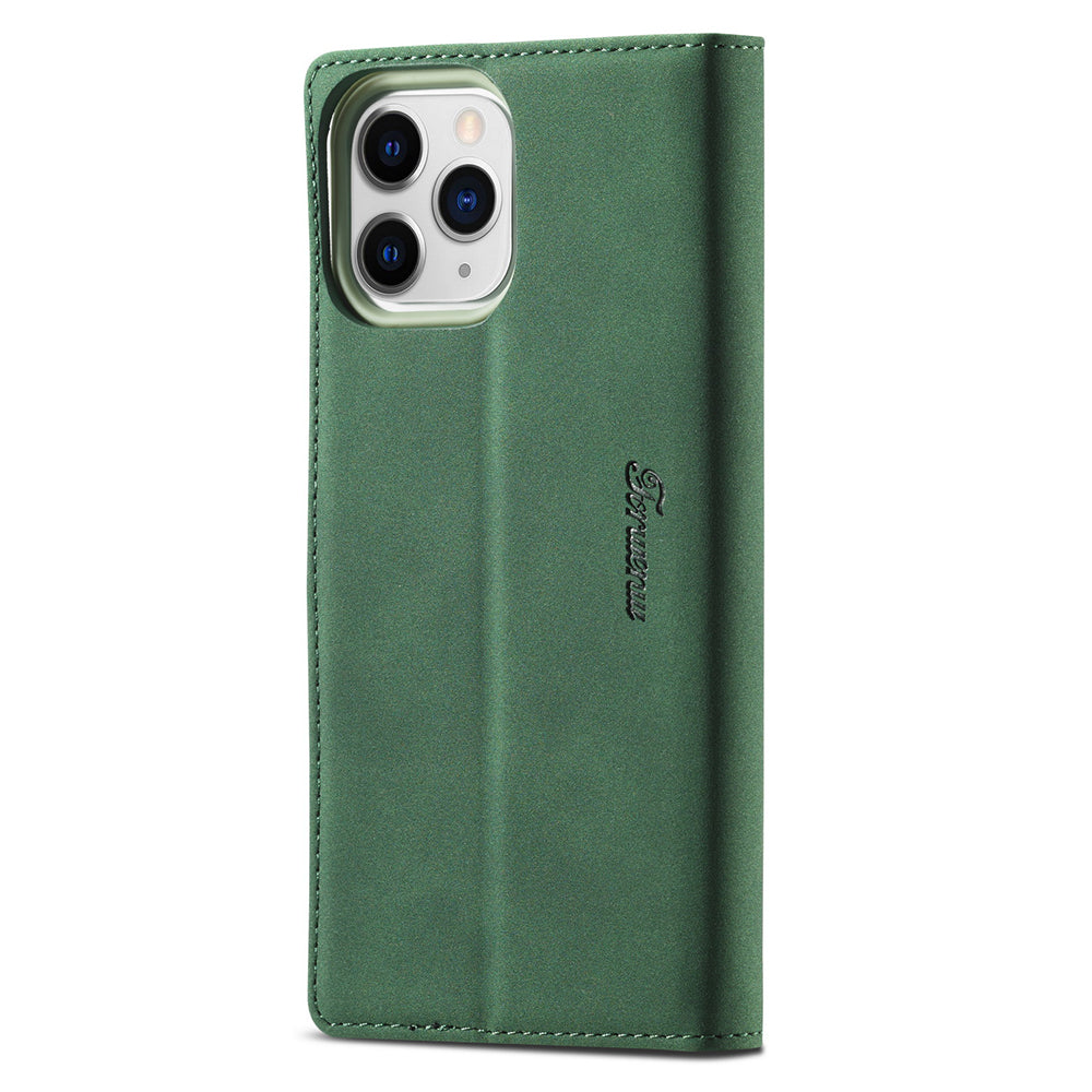 FORWENW F1 Series Leather Mobile Phone Cover Case Shell with Wallet Stand for iPhone 13 Pro Max 6.7 inch