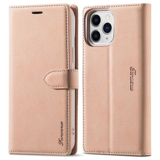 FORWENW F1 Series Leather Mobile Phone Cover Case Shell with Wallet Stand for iPhone 13 Pro Max 6.7 inch