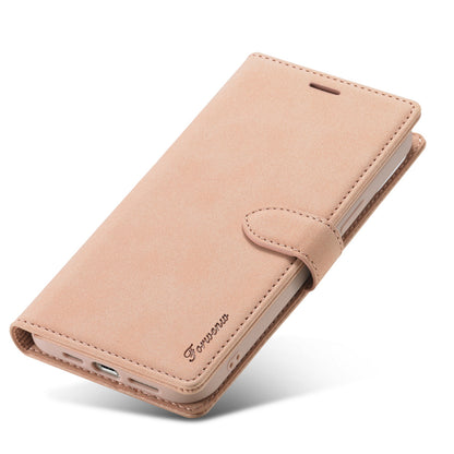FORWENW F1 Series Leather Mobile Phone Cover Case Shell with Wallet Stand for iPhone 13 Pro Max 6.7 inch