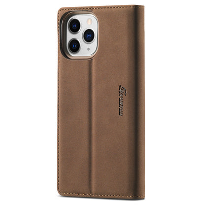 FORWENW F1 Series Leather Mobile Phone Cover Case Shell with Wallet Stand for iPhone 13 Pro Max 6.7 inch