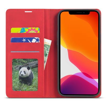 FORWENW Fantasy Series Skin Feeling Leather Phone Case with Card Slots for iPhone 13 Pro Max 6.7 inch