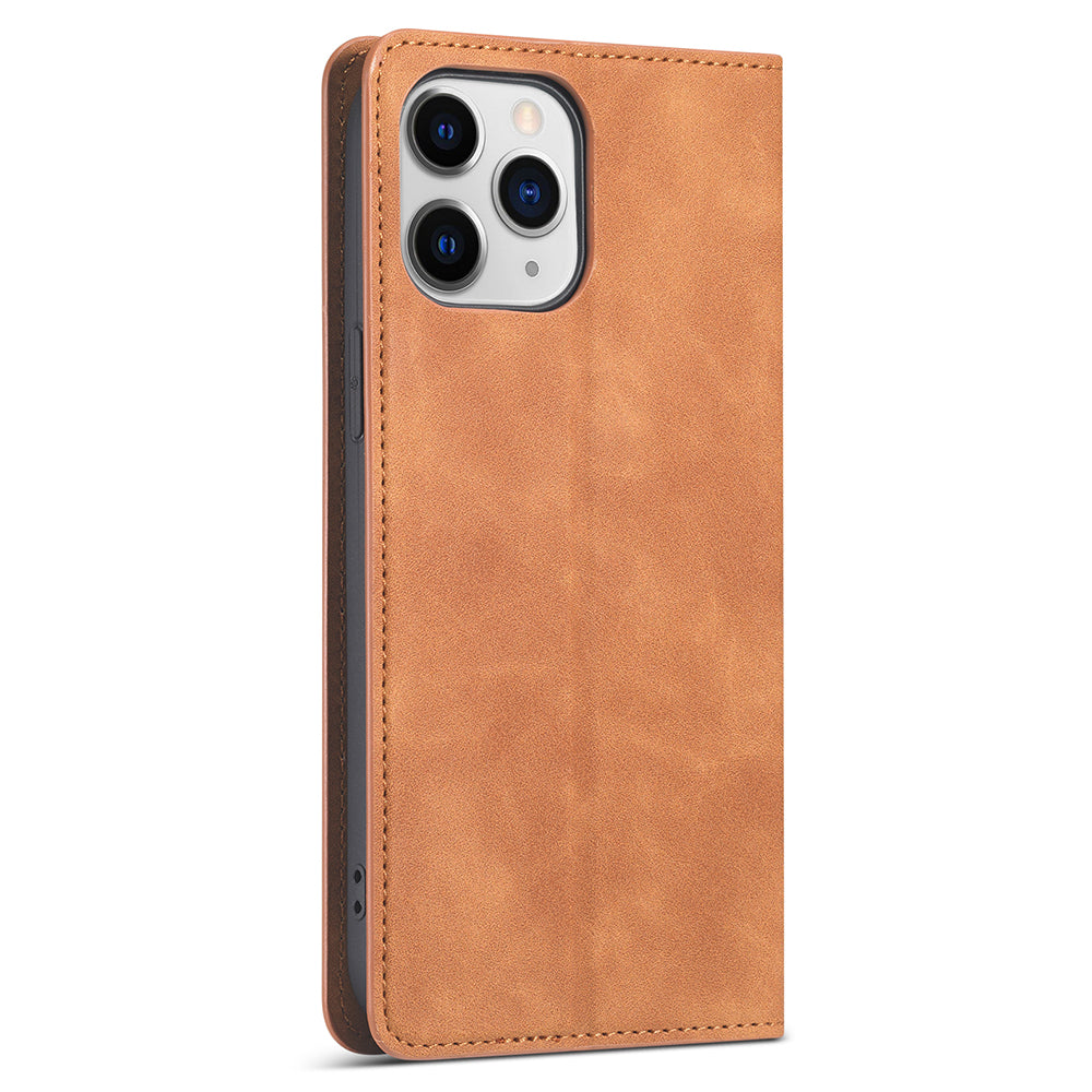 FORWENW Fantasy Series Skin Feeling Leather Phone Case with Card Slots for iPhone 13 Pro Max 6.7 inch