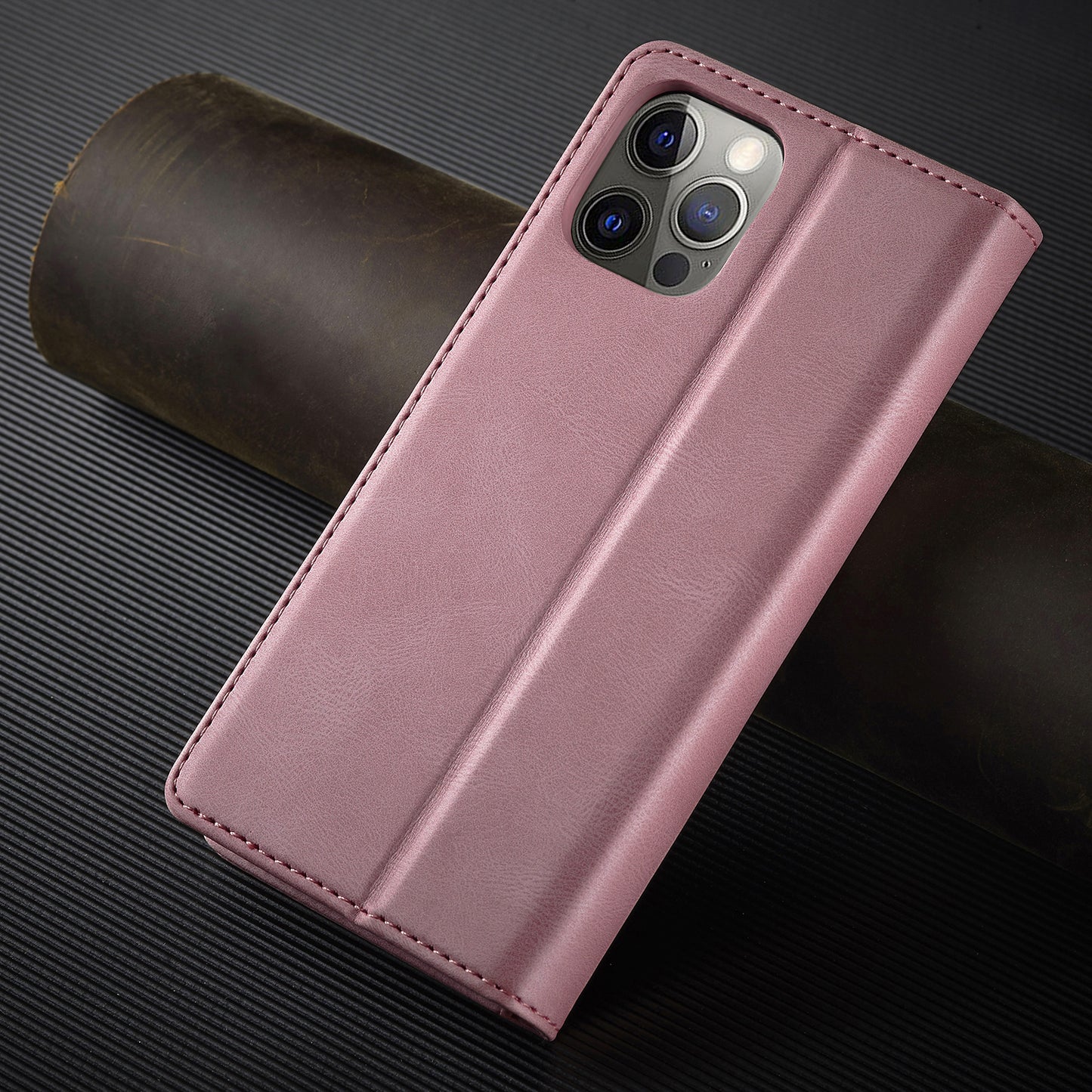 FORWENW F2 Series Full Protective Scratch-proof Leather Wallet Case for iPhone 13 Pro 6.1 inch