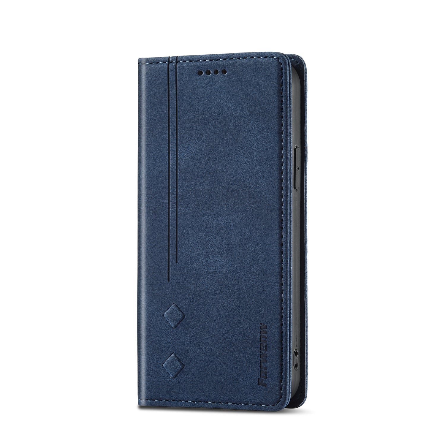 FORWENW F2 Series Full Protective Scratch-proof Leather Wallet Case for iPhone 13 Pro 6.1 inch