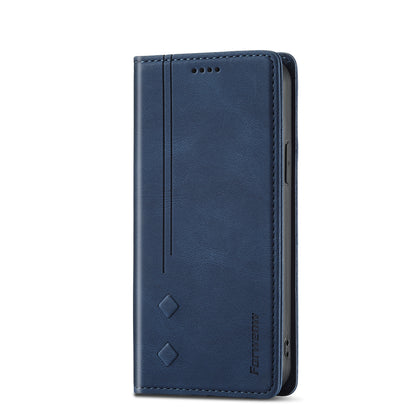 FORWENW F2 Series Full Protective Scratch-proof Leather Wallet Case for iPhone 13 Pro 6.1 inch