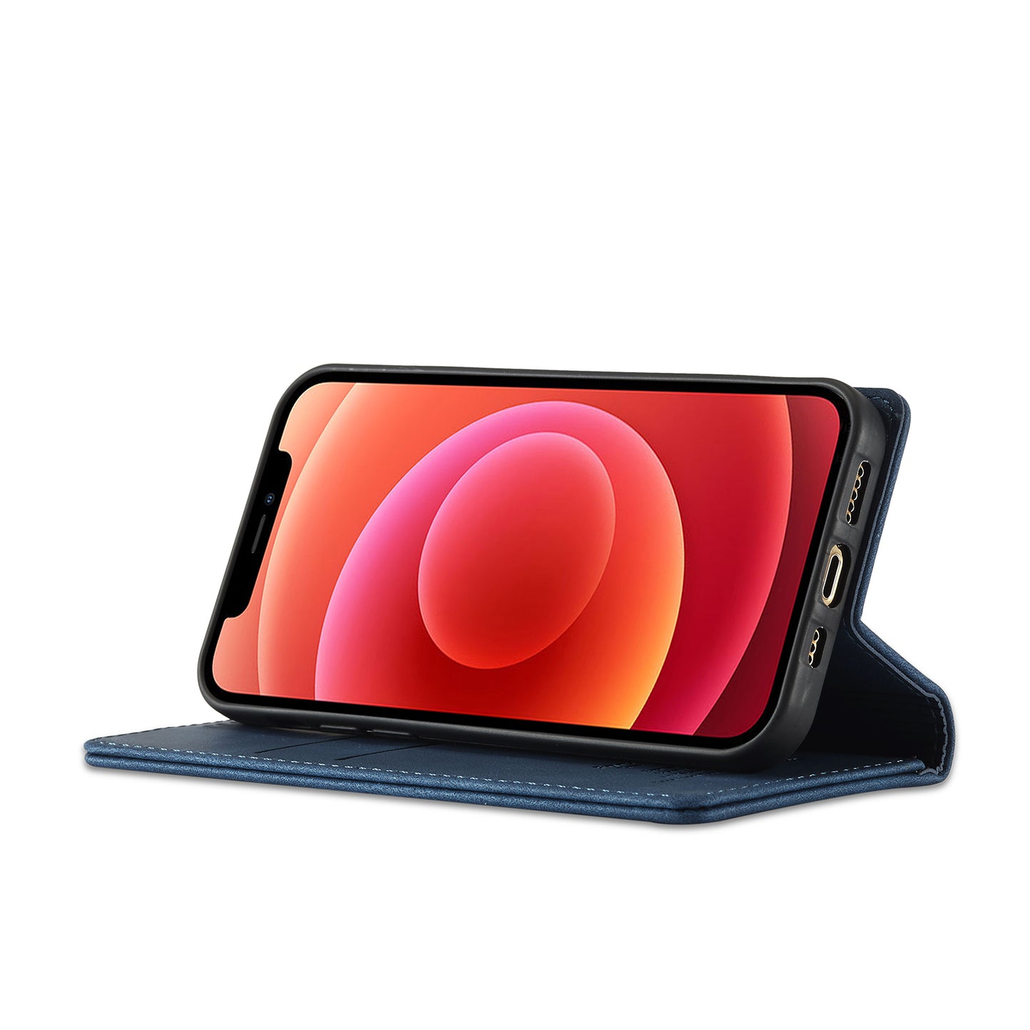 FORWENW F2 Series Stylish Solid Color Leather Wallet Design Phone Case for iPhone 13 Pro Max 6.7 inch