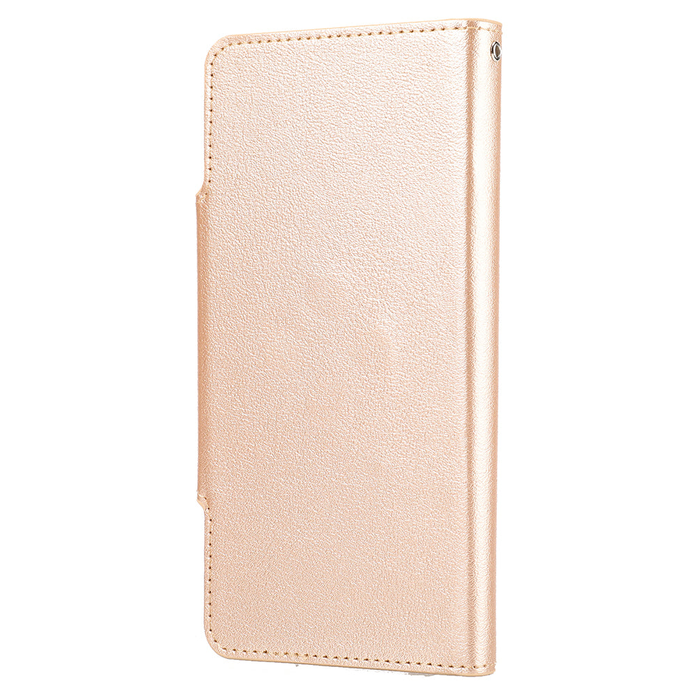 Leather Wallet Phone Cover Case with Detachable Inner for iPhone 13 Pro 6.1 inch