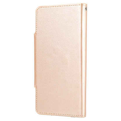 Leather Wallet Phone Cover Case with Detachable Inner for iPhone 13 Pro 6.1 inch