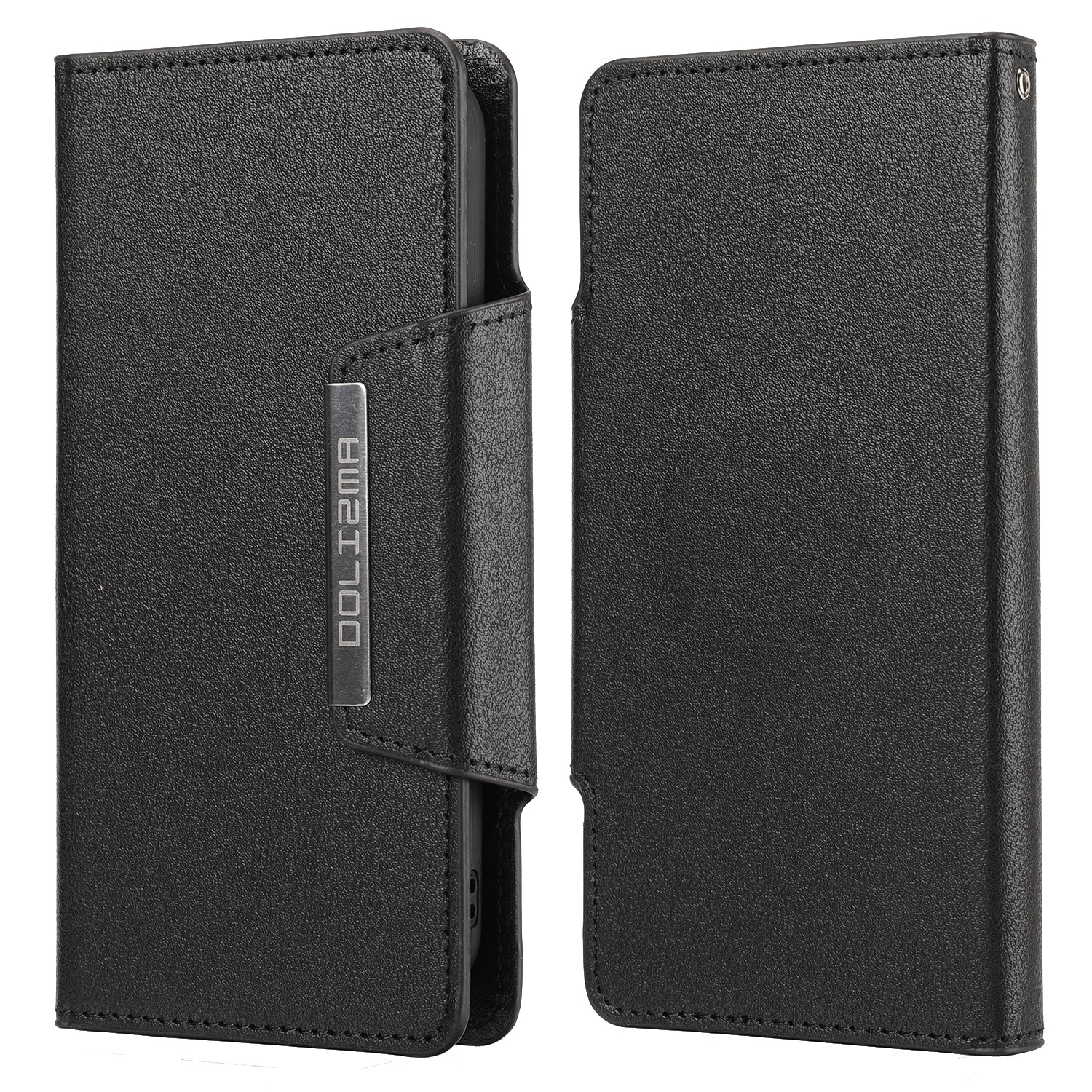 Ultra-thin Shockproof Full Protection Leather Wallet Phone Case with Detachable Inner for iPhone 13 Pro Max 6.7 inch
