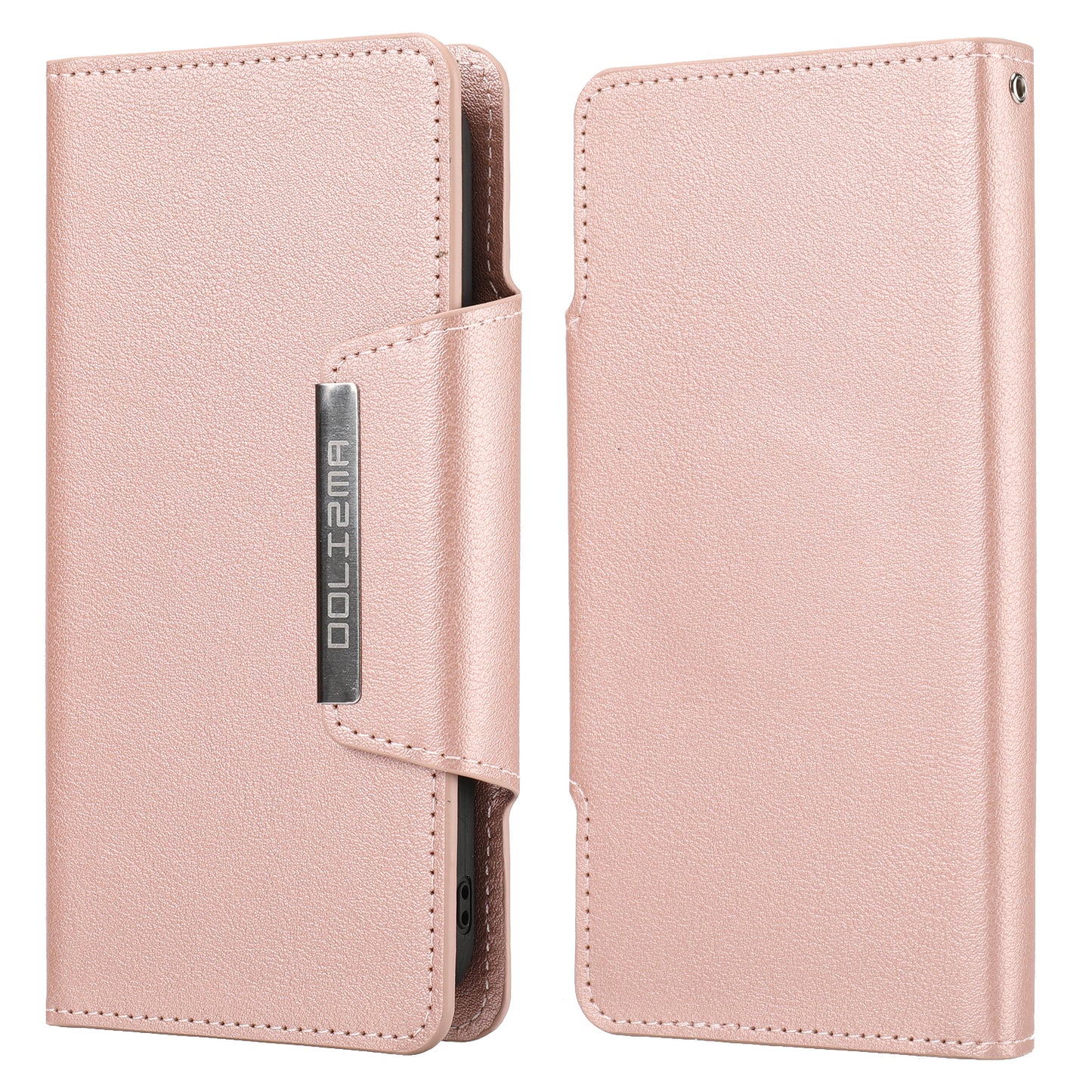 Ultra-thin Shockproof Full Protection Leather Wallet Phone Case with Detachable Inner for iPhone 13 Pro Max 6.7 inch