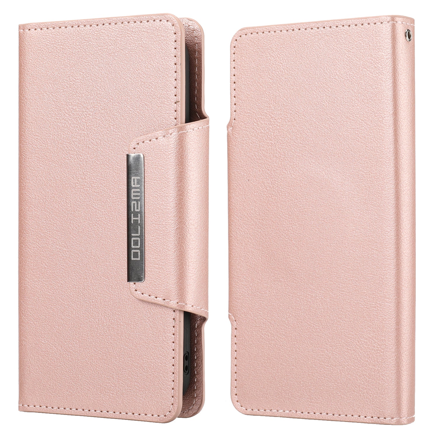 Ultra-thin Shockproof Full Protection Leather Wallet Phone Case with Detachable Inner for iPhone 13 Pro Max 6.7 inch