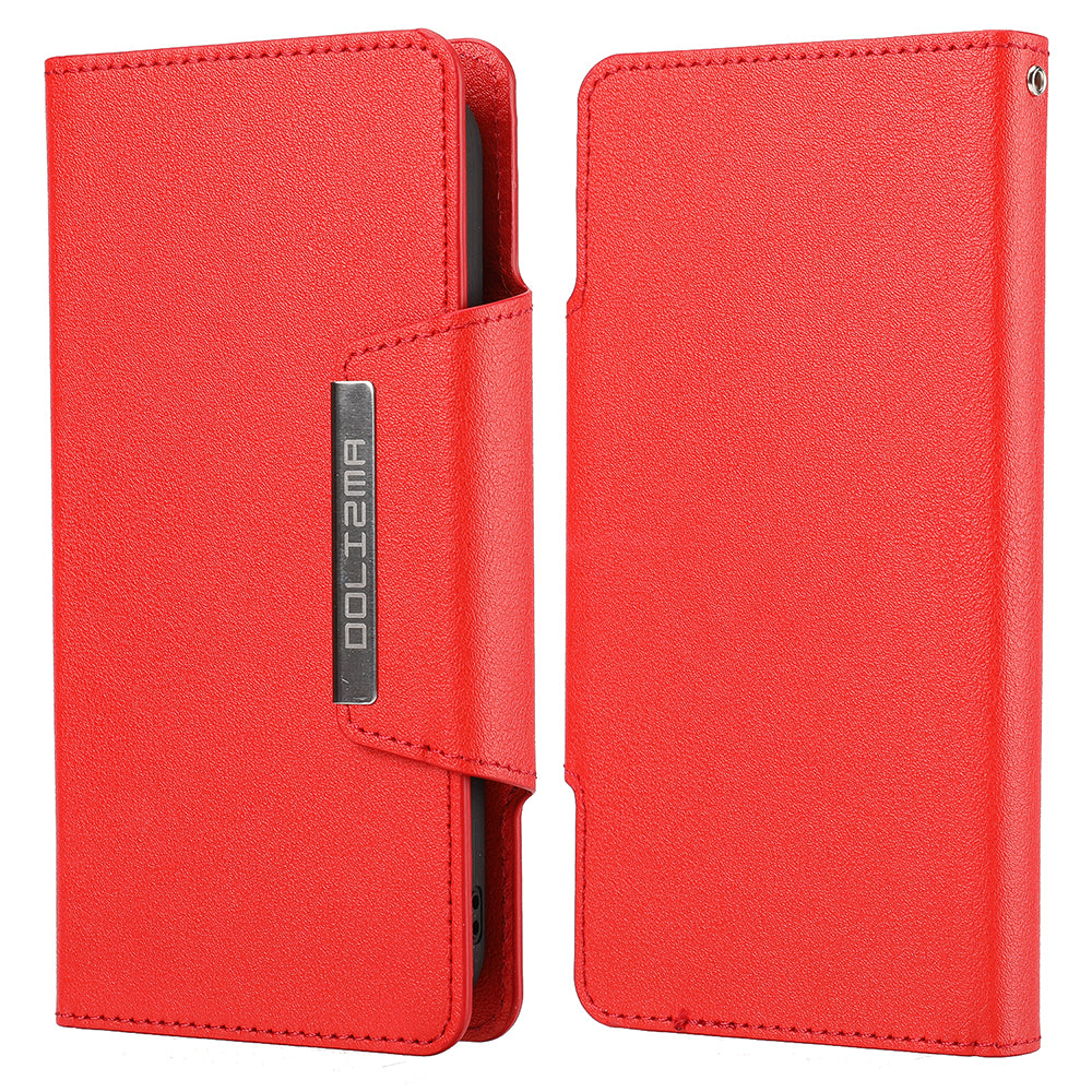 Ultra-thin Shockproof Full Protection Leather Wallet Phone Case with Detachable Inner for iPhone 13 Pro Max 6.7 inch