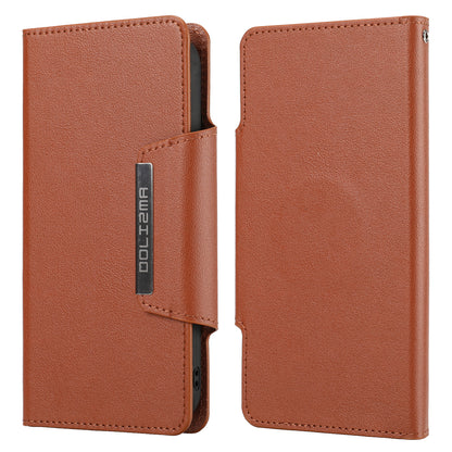 Ultra-thin Shockproof Full Protection Leather Wallet Phone Case with Detachable Inner for iPhone 13 Pro Max 6.7 inch