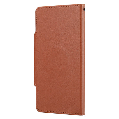 Ultra-thin Shockproof Full Protection Leather Wallet Phone Case with Detachable Inner for iPhone 13 Pro Max 6.7 inch