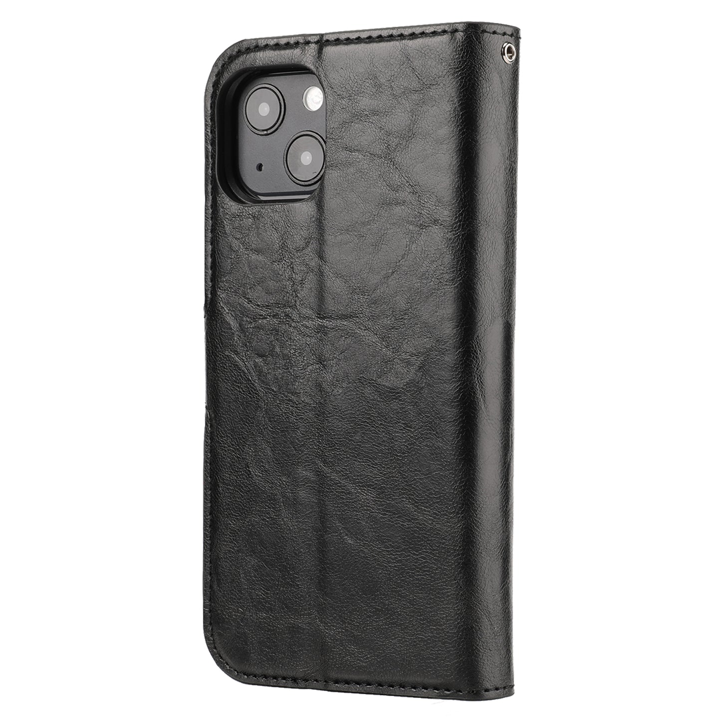 Crazy Horse Texture Detachable Leather Wallet Stand Design Phone Cover Case for iPhone 13 Pro 6.1 inch