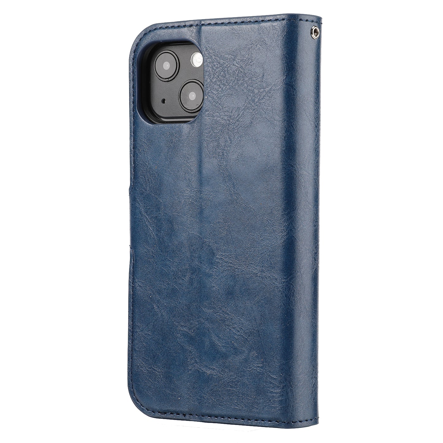 Crazy Horse Texture Detachable Leather Wallet Stand Design Phone Cover Case for iPhone 13 Pro 6.1 inch