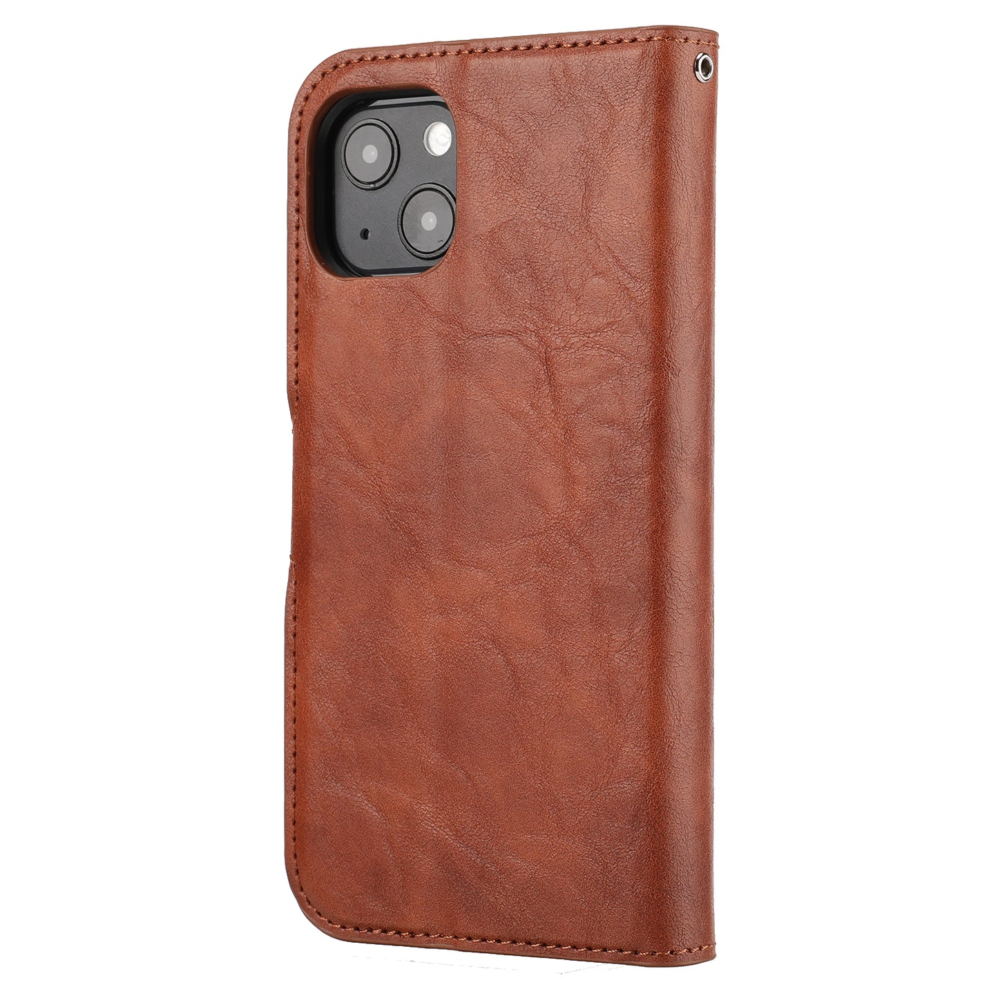 Crazy Horse Texture Detachable Leather Wallet Stand Design Phone Cover Case for iPhone 13 Pro 6.1 inch