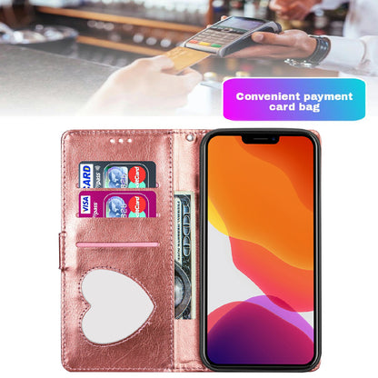 Glitter Sequins Wrist Strap Zipper Pocket Wallet Flip Leather Phone Case with Stand for iPhone 13 Pro Max 6.7 inch