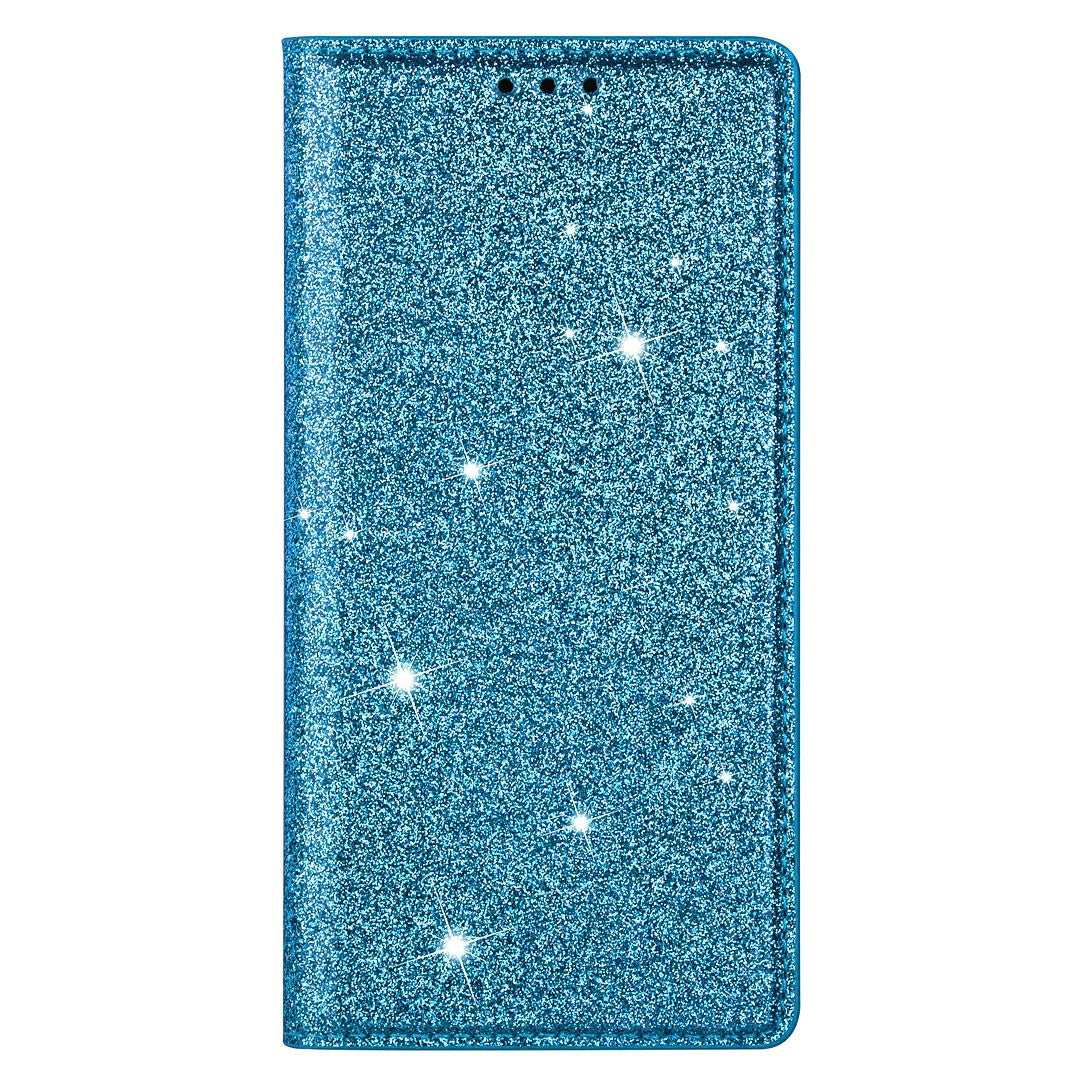Ultra-thin Glitter Powder PU Leather Phone Stand Case Cover for iPhone 13 Pro Max 6.7 inch