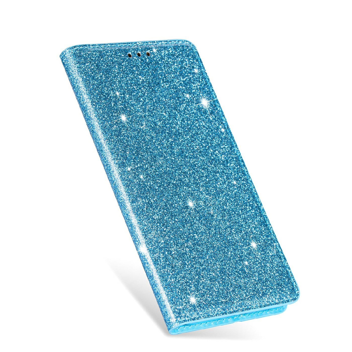 Ultra-thin Glitter Powder PU Leather Phone Stand Case Cover for iPhone 13 Pro Max 6.7 inch