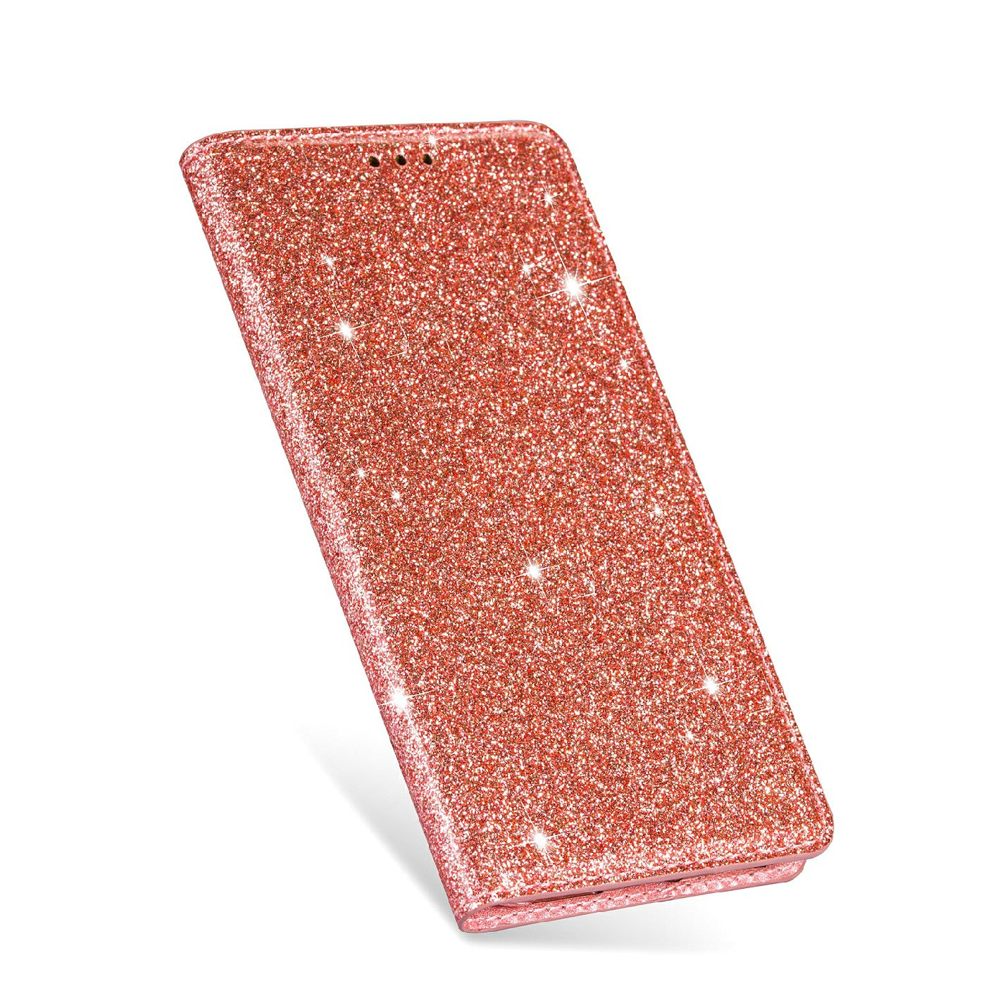 Ultra-thin Glitter Powder PU Leather Phone Stand Case Cover for iPhone 13 Pro Max 6.7 inch