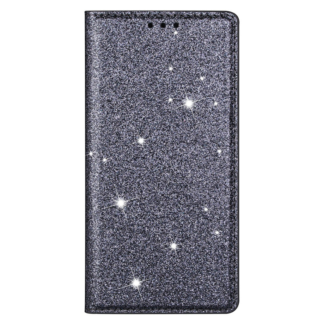 Ultra-thin Glitter Powder PU Leather Phone Stand Case Cover for iPhone 13 Pro Max 6.7 inch