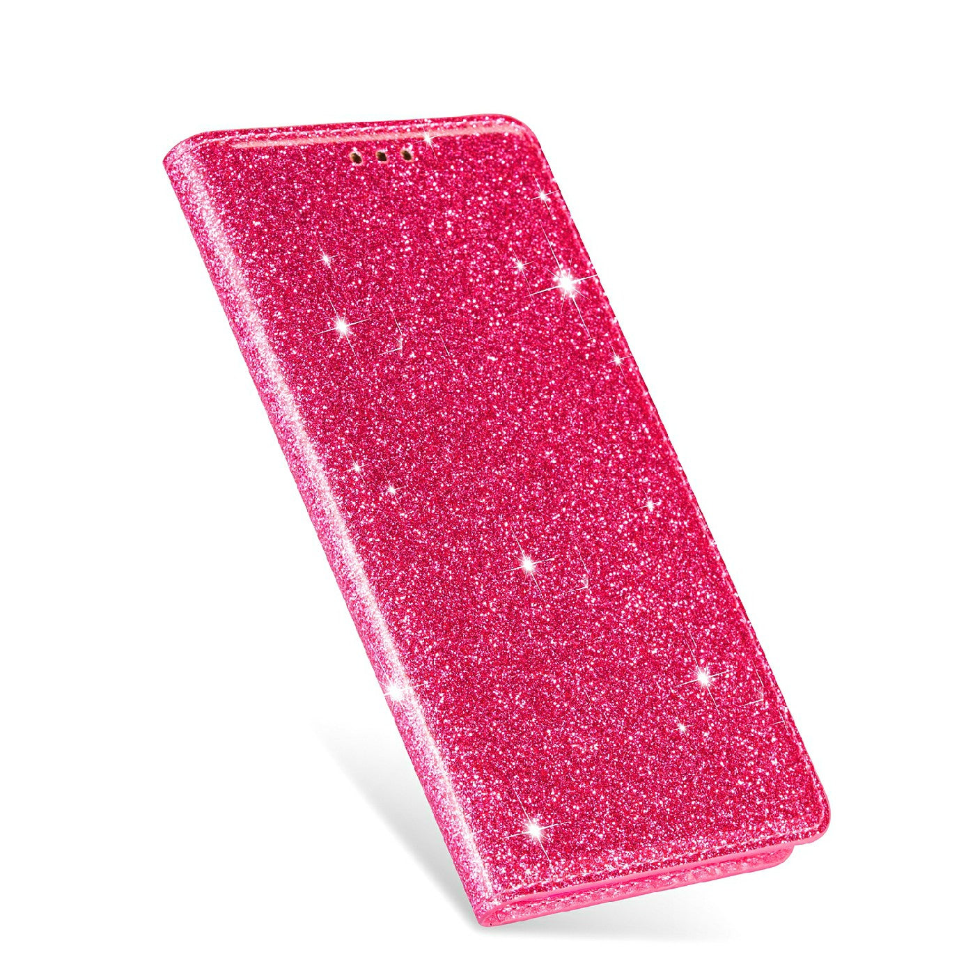 Ultra-thin Glitter Powder PU Leather Phone Stand Case Cover for iPhone 13 Pro Max 6.7 inch