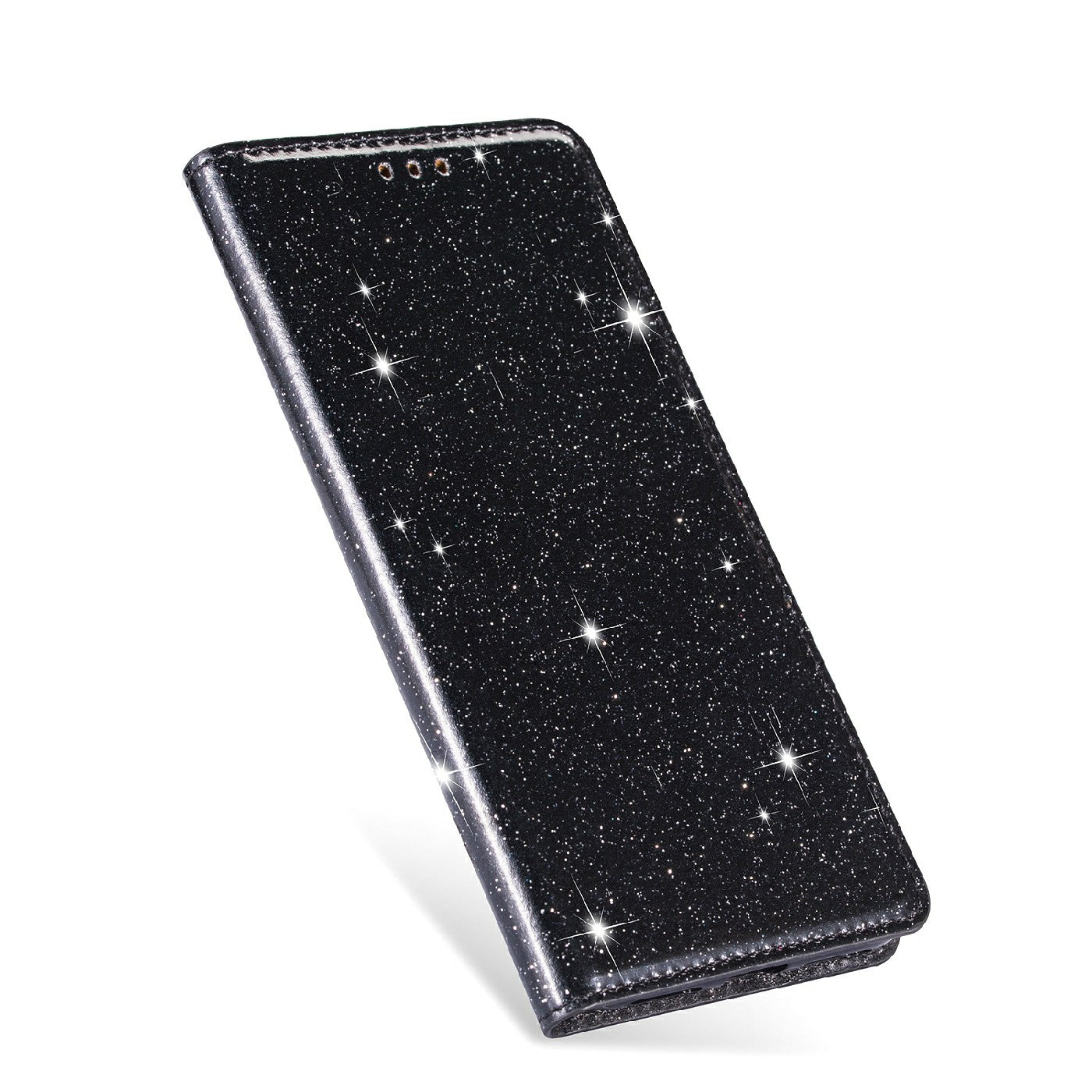Ultra-thin Glitter Powder PU Leather Phone Stand Case Cover for iPhone 13 Pro Max 6.7 inch