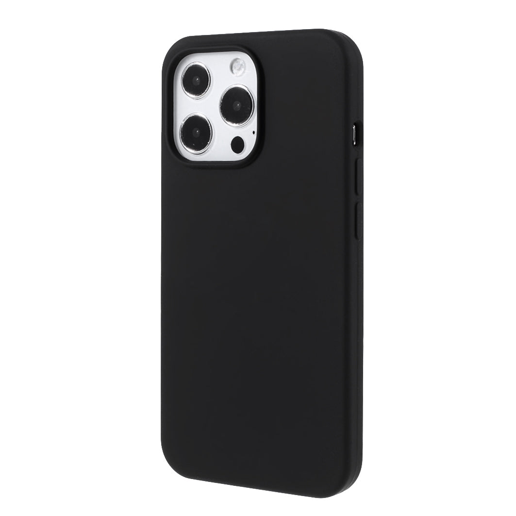 Soft Solid Silicone Slim Fit Shockproof Protective Phone Case for iPhone 13 Pro Max 6.7 inch