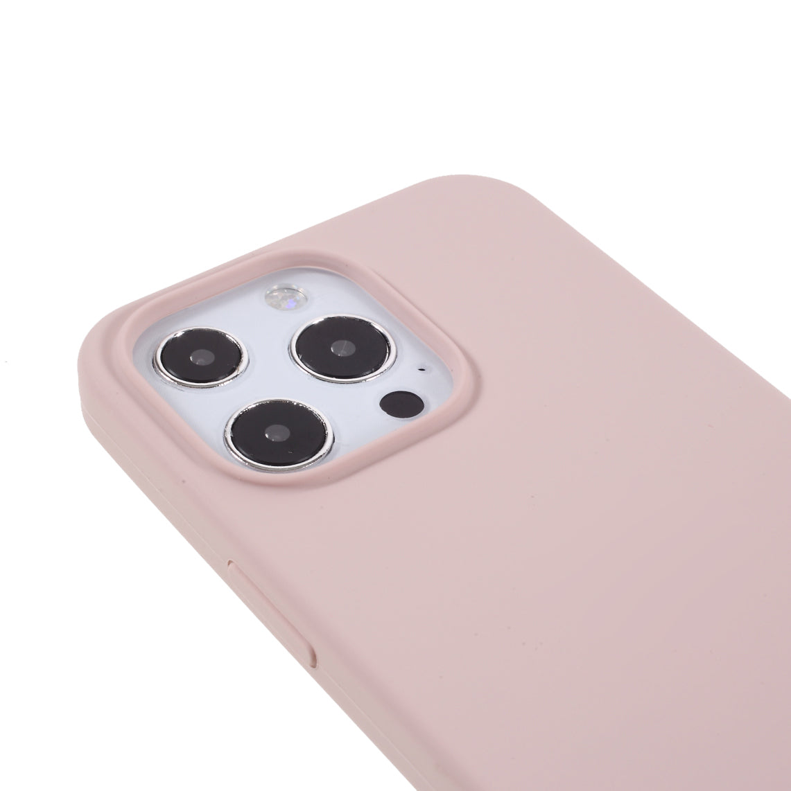 Soft Solid Silicone Slim Fit Shockproof Protective Phone Case for iPhone 13 Pro Max 6.7 inch