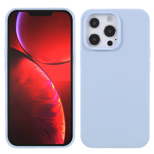 Soft Solid Silicone Slim Fit Shockproof Protective Phone Case for iPhone 13 Pro Max 6.7 inch