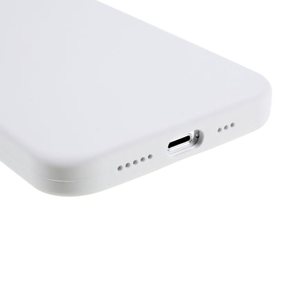 Solid Silicone Silky-Soft Touch Full-Body Protection Shockproof Cover with Soft Microfiber Lining for iPhone 13 Pro 6.1 inch