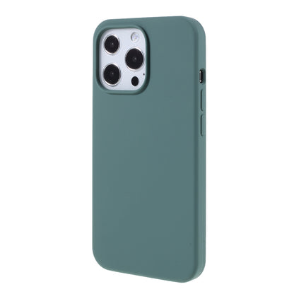 Solid Silicone Silky-Soft Touch Full-Body Protection Shockproof Cover with Soft Microfiber Lining for iPhone 13 Pro 6.1 inch