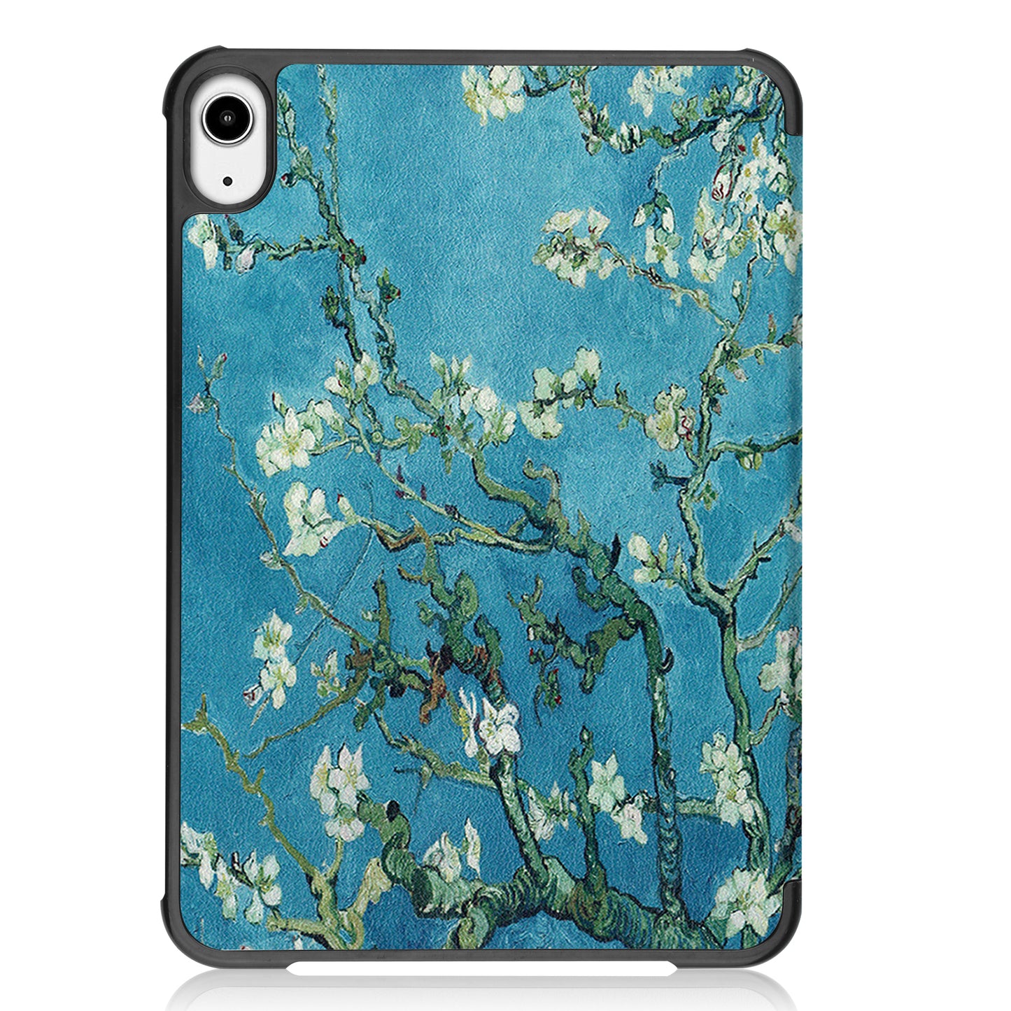 Tri-fold Stand Design Dustproof Pattern Printing Leather Tablet Case Cover for iPad mini 6 (2021)