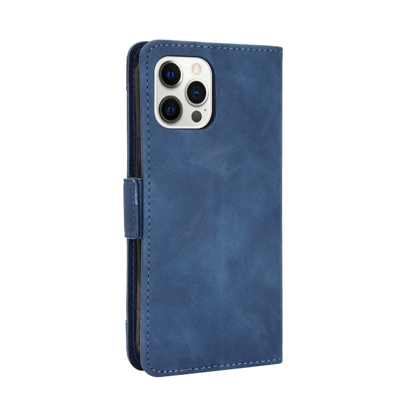 Multiple Card Slots Leather Cell Phone Protective Case with Stand and Wallet for iPhone 13 Pro Max 6.7 inch