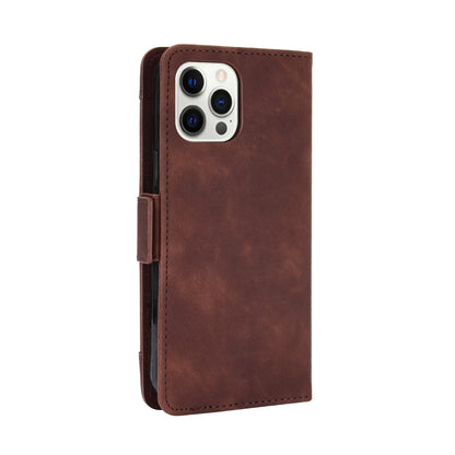 Magnetic Clasp Multiple Card Slot Leather Phone Cover with Stand for iPhone 13 Pro 6.1 inch