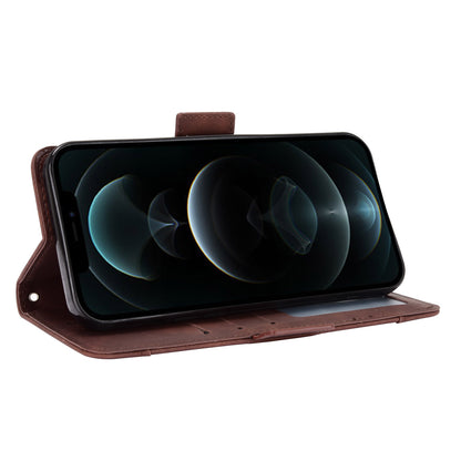 Magnetic Clasp Multiple Card Slot Leather Phone Cover with Stand for iPhone 13 Pro 6.1 inch