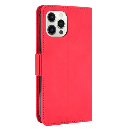 Magnetic Clasp Multiple Card Slot Leather Phone Cover with Stand for iPhone 13 Pro 6.1 inch