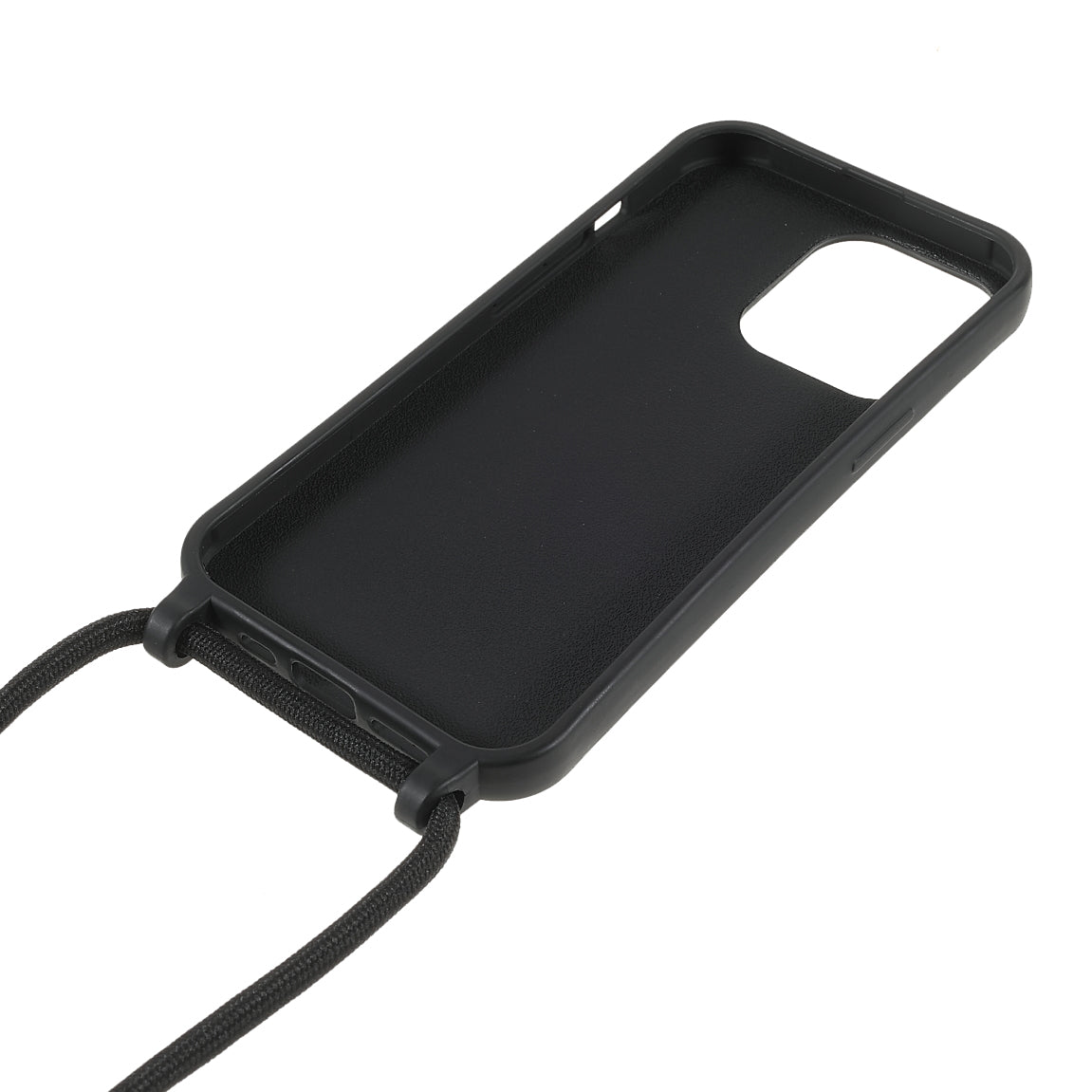Cell Phone TPU Case Protector with Adjustable Lanyard for iPhone 13 Pro Max 6.7 inch