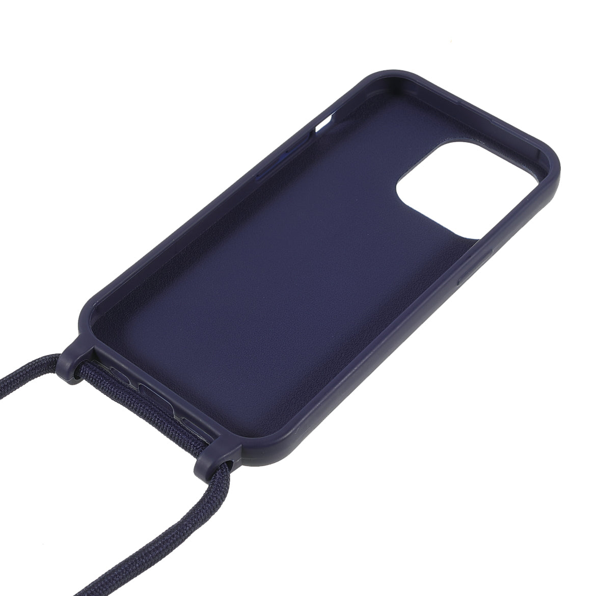 Cell Phone TPU Case Protector with Adjustable Lanyard for iPhone 13 Pro Max 6.7 inch
