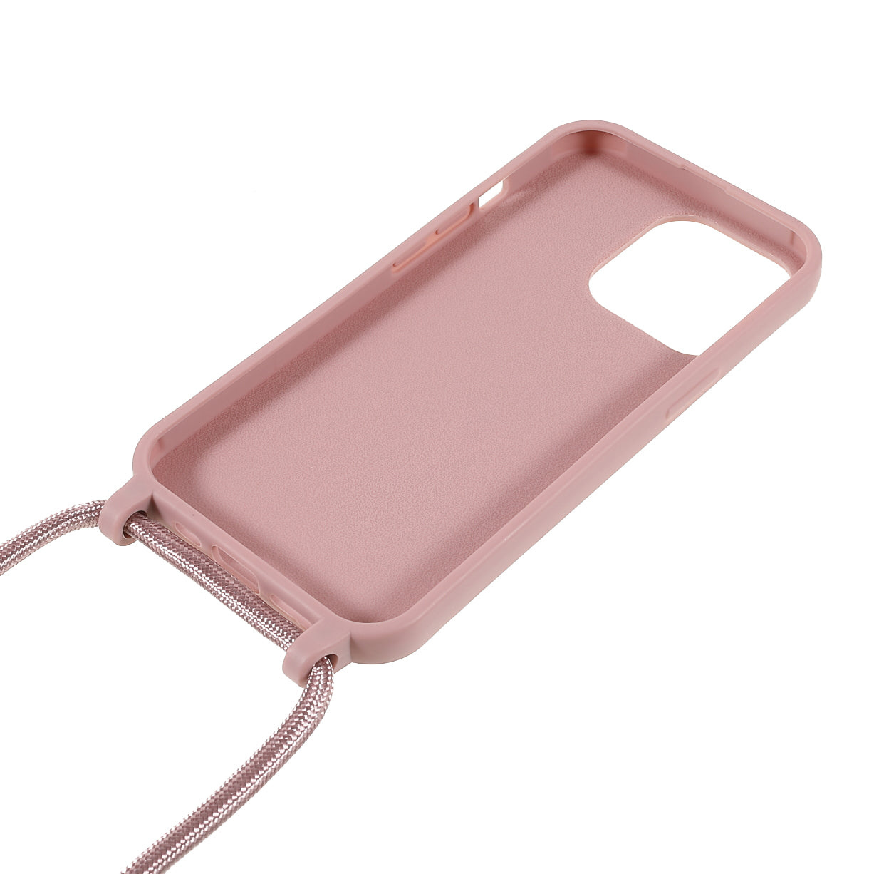 Cell Phone TPU Case Protector with Adjustable Lanyard for iPhone 13 Pro Max 6.7 inch