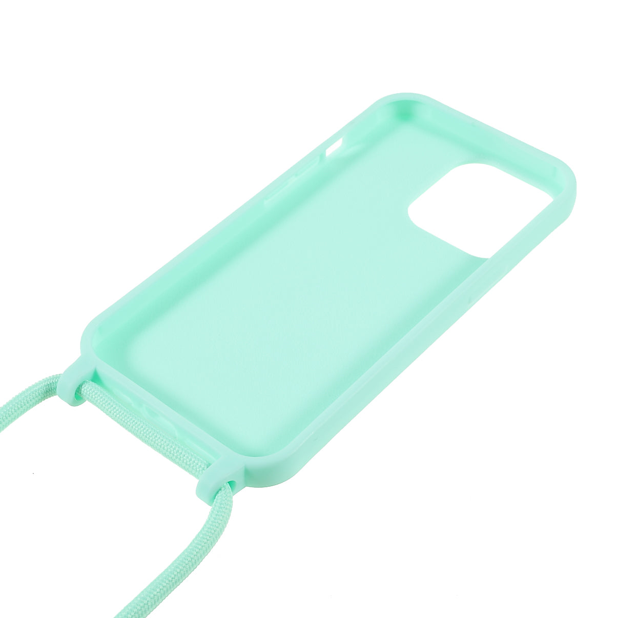 Cell Phone TPU Case Protector with Adjustable Lanyard for iPhone 13 Pro Max 6.7 inch